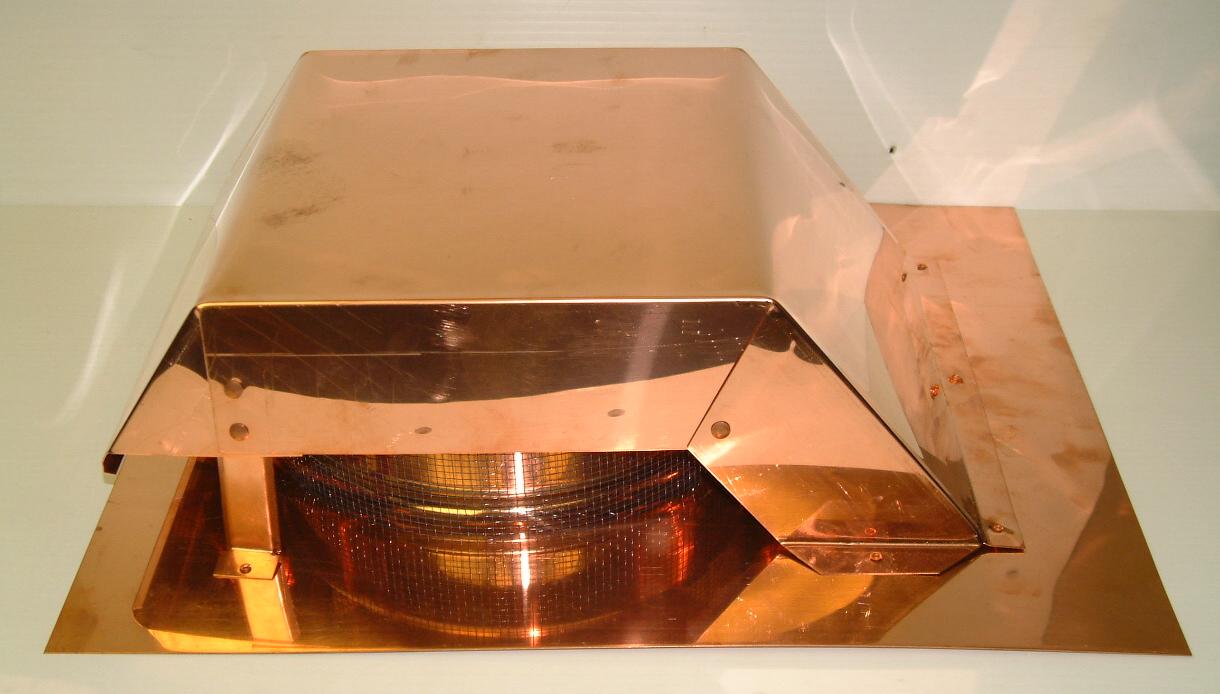 Volko is your copper vent source...copper roof vents