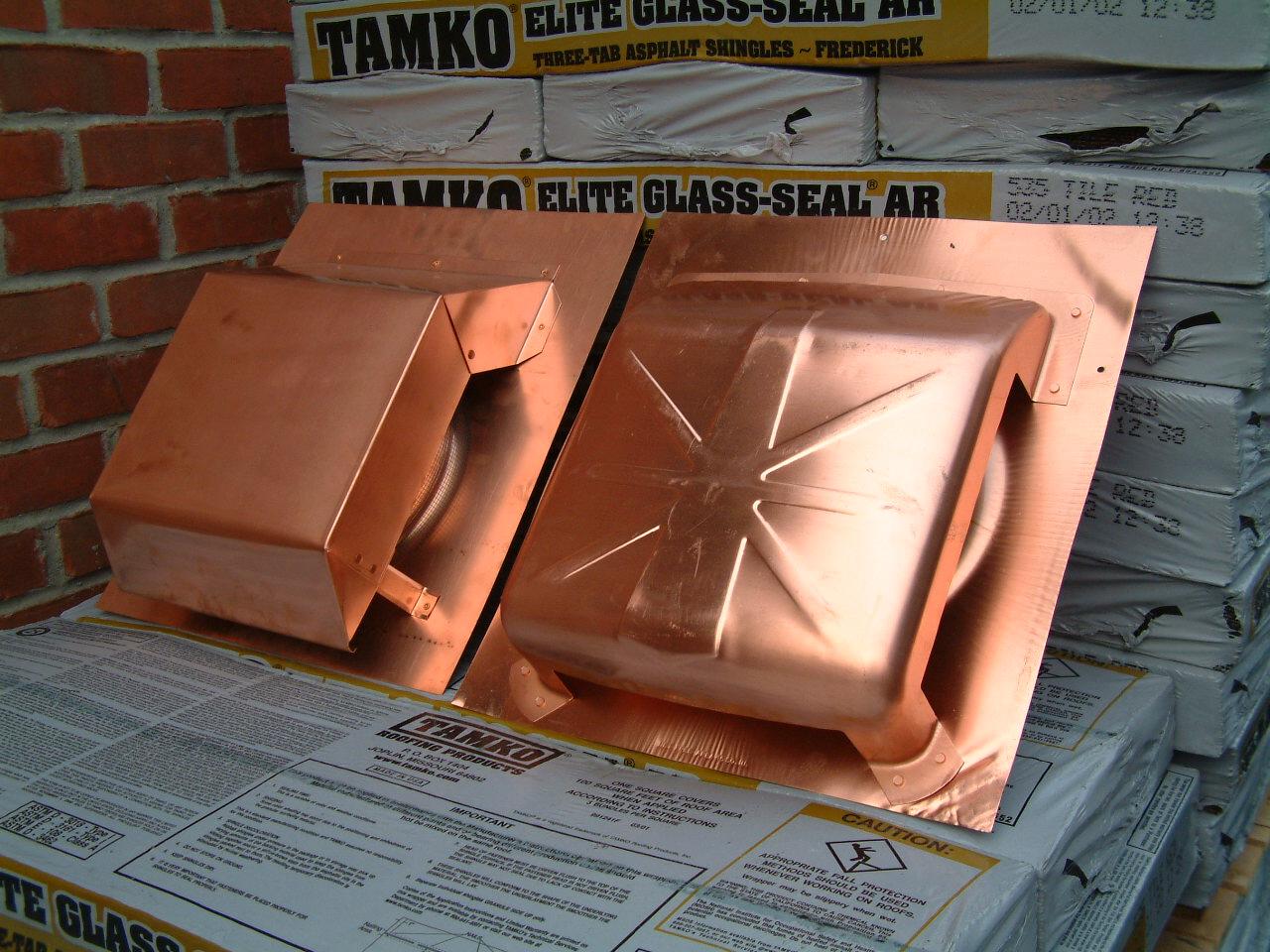 Volko Copper Roof Vents is your source for copper roof louvers & ventilators.